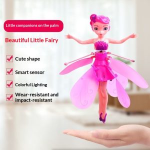 Sensory Flying Device A Toy Featuring A Sprite Girl Who Flies And Spins