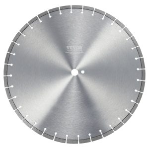 Diamond Blade, 14inch/350mm Concrete Saw Blade Wet Or Dry, 0.39inch/10mm Flat Teeth Diamond Segment Blade, Universal 1 Inch/25.4 Mm Center Hole Diameter, For Concrete Cement Board Tile Brick