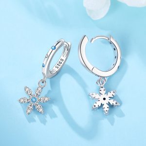 New Original Design High-End Silver-Plated Earrings For Women