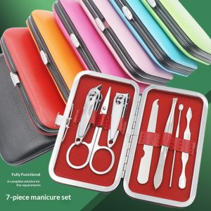 7-piece Nail Clipper Set Manicure Tools