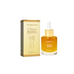 West&Month Collagen Boosts Body Essential Oils, Firming Tummy Arm Moisturizing Skin Slimming Oil