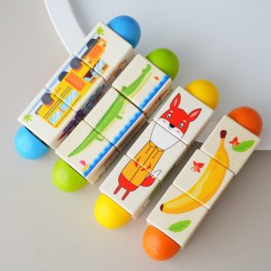 Educational Flat-block Toys For Parent-child Enlightenment