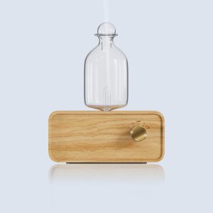 Essential Oil Diffuser Waterless Operated Aromatherapy Diffuser For Home Office Wood And Glass Aroma Diffuser Scent Machine