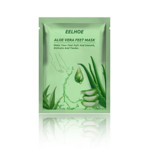 EELHOE Aloe Vera Foot Mask, Moisturizing Anti-Cracking, Dead Skin Removal, Tender Skin Care Foot Mask