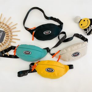 Fashion Unisex Kids Crossbody Sling Bag With Stylish Lettering