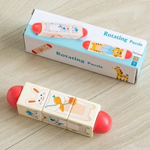 Toddler Grasping Blocks And Rotating Puzzle Educational Toy