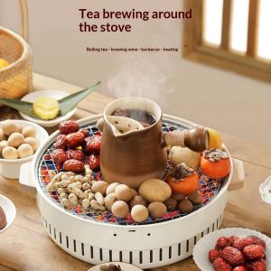 Electric And Carbon Dual-purpose Stove For Boiling Tea Around The Stove