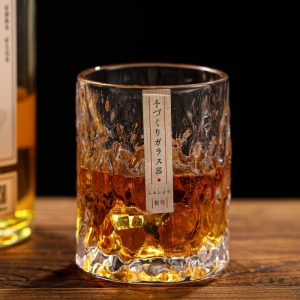 Home-made Japanese Crackle Crystal Glass Cup