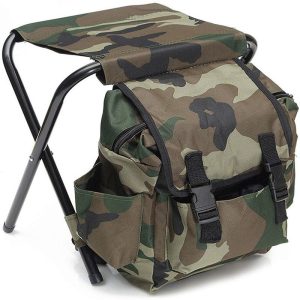 Backpack-style Casual Outdoor Camping Portable Foldable Hiking Fishing Stool