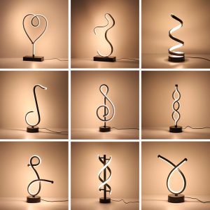 Nordic-style Modern Bar And Restaurant Ambiance Creative Table Lamp