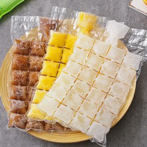 Self-sealing, Airtight Ice Trays For Making Passion Fruit Ice Packs