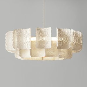Wabi-sabi Style Living Room Chandelier French Light Luxury Cream Style Lighting