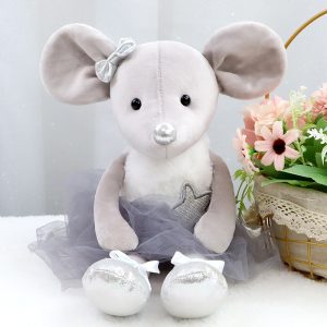 Ballet Mouse Doll Plush Toy Birthday Gift