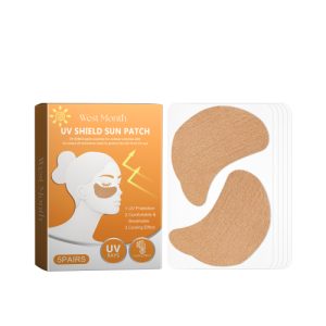 West&Month UV Shield Sun Patch, Fade Dark Spots Outdoor Activities UV Protection Eye Care Patch