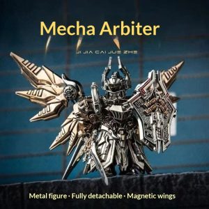Mechanical Armor Judicator Figurine, Chinese-style Metal