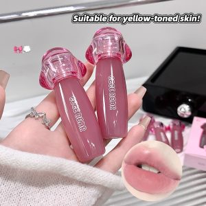 Ice-glazed Milk Cream Velvet Baby Mist Matte Brightening Lip Mud