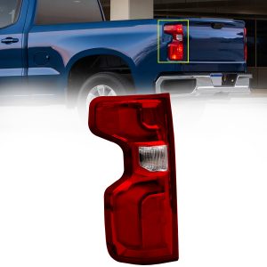 Tail Light Brake Lamp Left For 2019-2023 Chevy Silverado 1500 LED Driver Side
