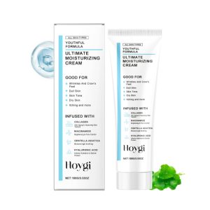 Hoygi Centella Moisturizer, Gently Moisturizes Facial Skin Hydrating Moisturizing Daily Skin Care Brightening Cream