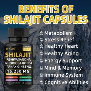 Wholesale Pure Himalayan Shilajit Capsules