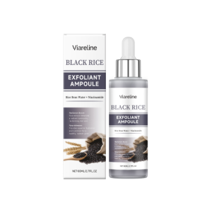 Viareline Black Rice Keratin Essence Cleanses Facial Skin Keratin, Refines Pores And Nourishes The Skin