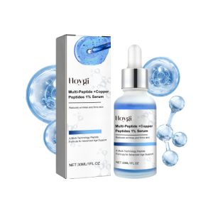Hoygi Multi-Peptide +Copper Peptides 1% Serum, Reduce The Appearance Of Fine Lines Wrinkles Increase Skin Elasticity Firming Facial Anti-Aging Essence