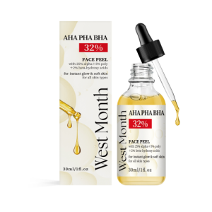 West&Month Fruit Acid Essence, Smoothing And Firming Delicate Pore Narrowing Aha Facial Serum