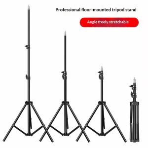 Live-streaming Tripod Stand Universal Mobile Phone And Camera Support Photography Fill-light Stand