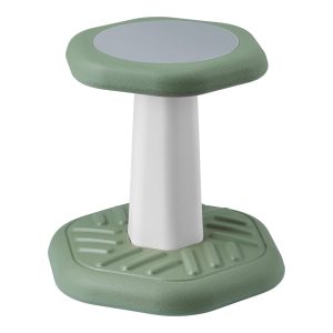 Kids Wobble Chair Active Chair With Sponge Cushion, Wobble Stool Improves Focus, Posture And Calm Children, Ideal For Schools And Preschools, Age 3-7, Green