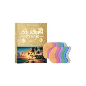 West&Month Collagen Eye Mask Moisturizes And Moisturizes The Elastic Muscle Of The Eyes And Reduces The Fine Lines Of The Dark Circles Under The Eyes