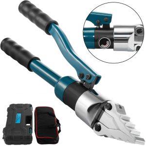 Hydraulic Flange Spreader 8T Manual Hydraulic Flange Separator Integral Split Type 30mm Flange Wedge 9mm/0.35in Tip Thickness Splitter For Commissioning And Dismantling