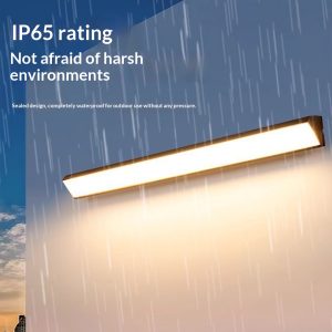 Sensor-activated Waterproof Outdoor Wall Light For Villas Fences And Balconies