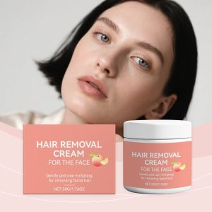Peach Facial Hair Removal Cream Moisturizing Nourishing Gentle