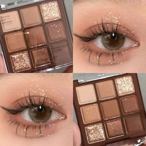 Nine-color Mocha Chocolate Eyeshadowshimmer And Matte