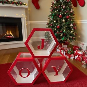 Christmas-themed Festive Party Decoration Balloon Box