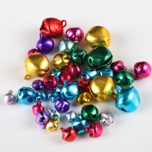 Colorful Aluminum Small Copper Bells Material Kit Pendants