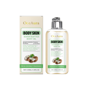 OceAura Coconut Body Care Oil, With Its Gentle Ingredients, Is A Moisturizing And Hydrating Skin Care Oil