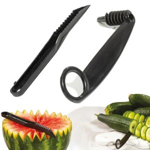 V-shaped Knife Decorative Fruit Pattern Slicer
