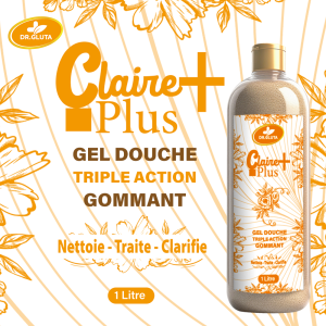 Claire Plus Shower Gel Anti-aging Lightening Body Skin Care Whitening Bath Wash