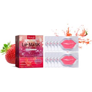 Hoygi Marine Collagen Lip Mask, Moisturizing Moisturizing Light Lip Lines Prevent Dry Chapped Lips Smooth Not Greasy Lip Film