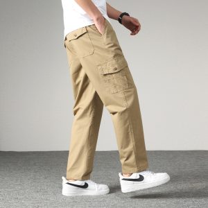 Men's Thin Loose Stretch Straight-leg Casual Pants