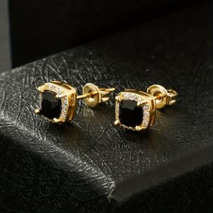 Square Retro Stylish Versatile Earrings
