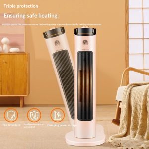 Portable Vertical Home Instant-Heating Fan