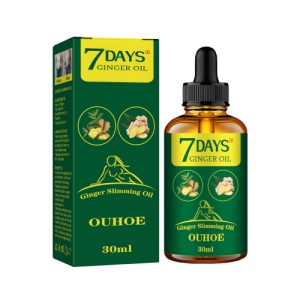 OUHOE Ginger Body Shaping Essential Oil, Shaping Body Tightening And Slimming Care Massage Essential Oil