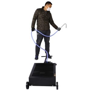 25 Gallon Low Profile Oil Drainer ,with Electric