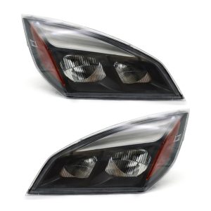 LED Headlights Assembly Compatible With Freightliner Cascadia 2018, Pair