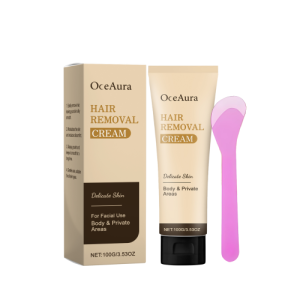 OceAura This Moisturizing Hair Removal Cream Gently Cleanses The Body, Making The Skin Smooth And Tender. Apply It Externally As A Care Cream