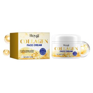 Hoygi Collagen Face Cream, Moisturizing, Moisturizing And Firming Facial Skin, Cleaning, Anti-Wrinkle, Anti-Aging Eyes