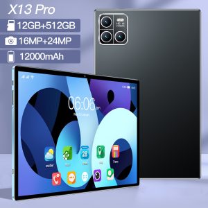 10 Inch Tablet X13  Google-certified Android 13 With SIM Card And Calling Support