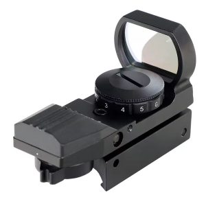 Four-dot Red Dot 20mm Slot Holographic Sight High-definition Telescope Model Slingshot Toy