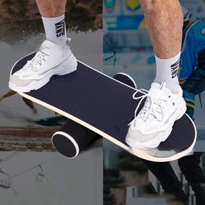 Portable Solid Wood Balance Board For Sports And Fitness